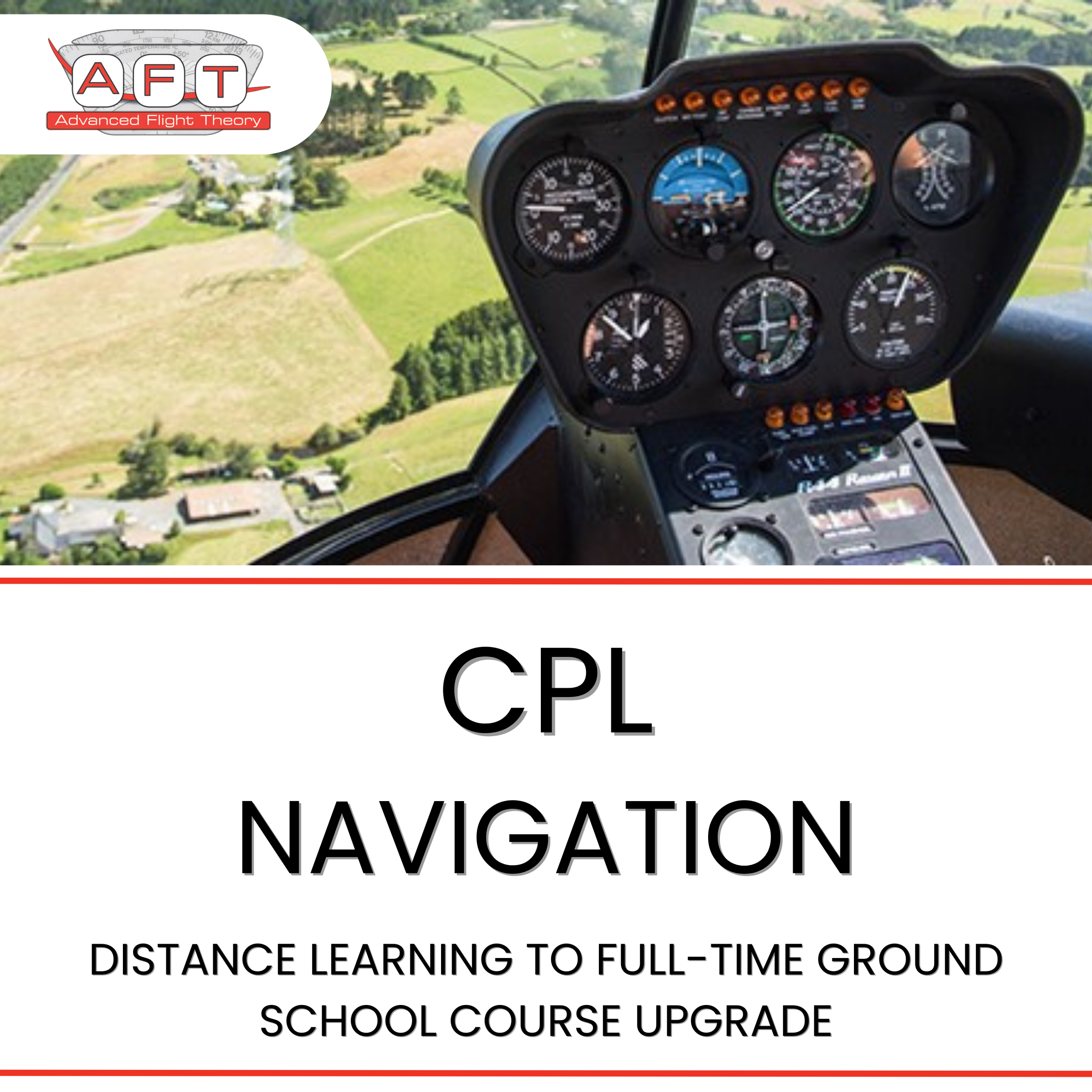 CPL(H) Navigation (CNAV) Distance Learning to Full-Time Ground School Upgrade $1340 (Deposit $100)