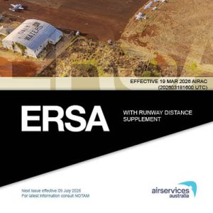 ERSA with Runway Distance Supplement (RDS) – Spiral Bound