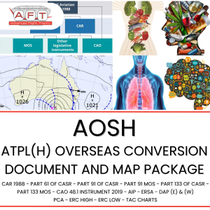 AOSH Overseas ATPL Helicopter Conversion Document and Map Package